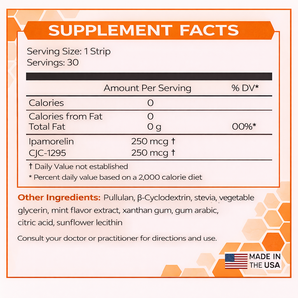MeltsPro Ipamorelin + CJC-1295 Facts