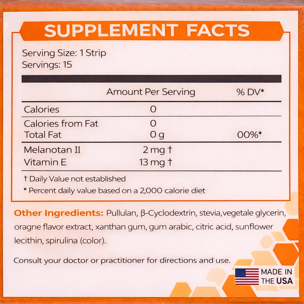 MeltsPro Melanotan II Facts
