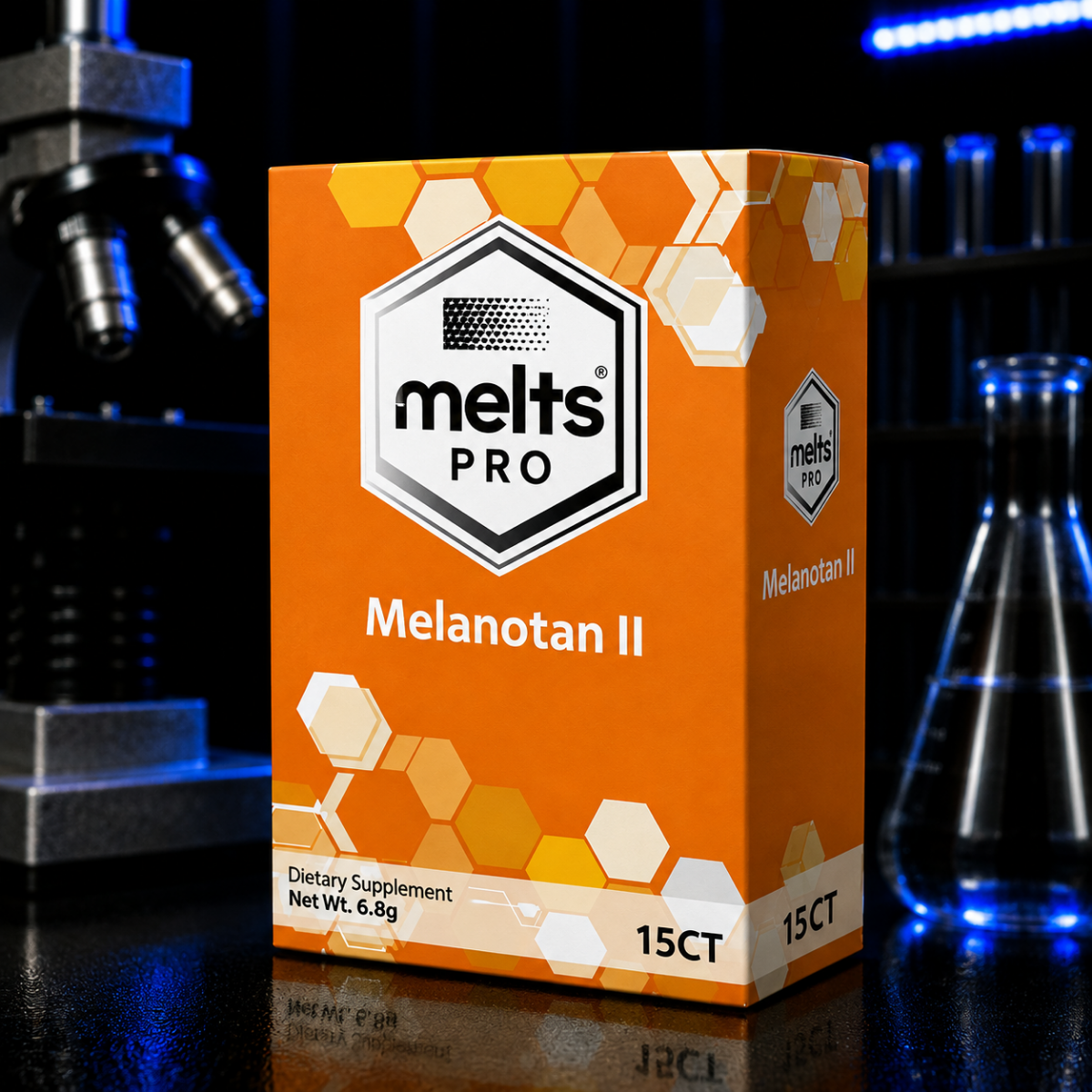 Melts Melanotan II Container