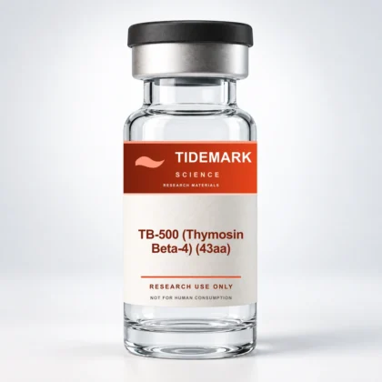 Tidemark Science TB-500 (Thymosin Beta-4) (43aa) research vial